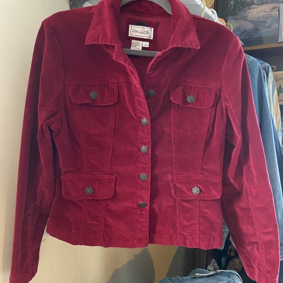 🖖 Live a Little Deep Burgundy Corduroy - Picture 5 of 8